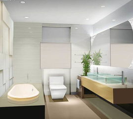 干凈優(yōu)雅簡約風(fēng)格衛(wèi)生間設(shè)計裝飾